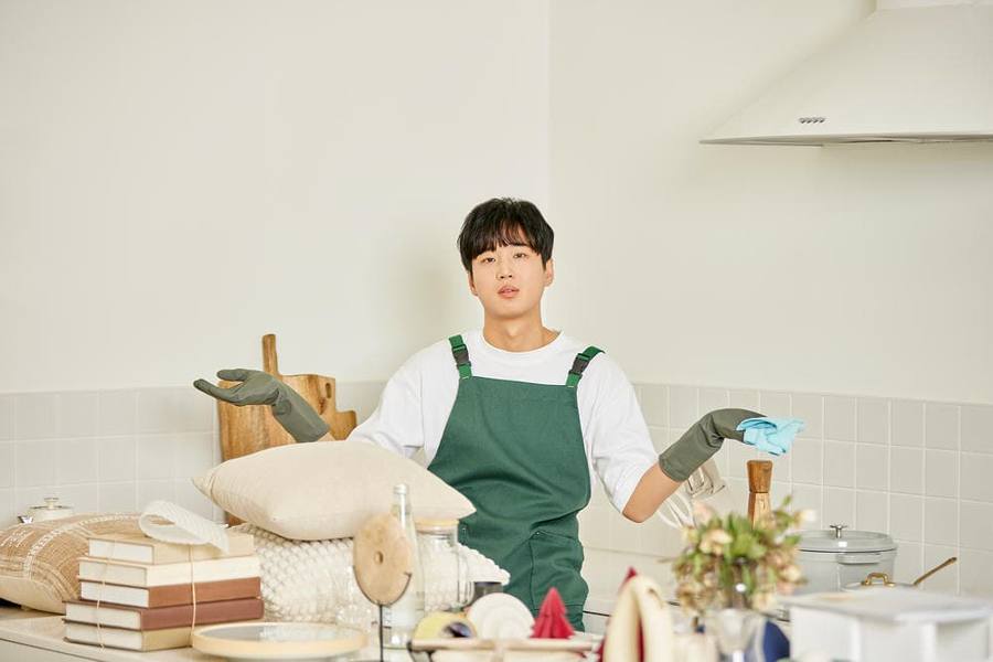 광주 북구 우산동 청소 작업